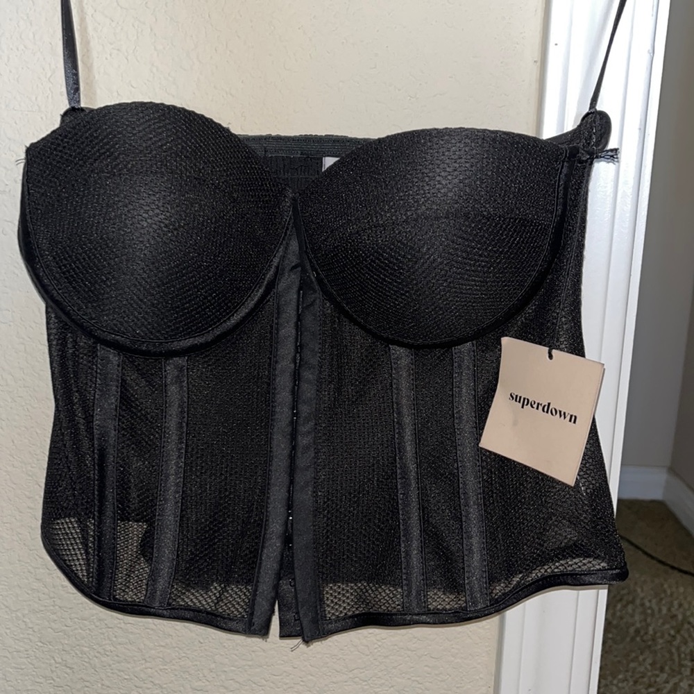 Super down Corset top